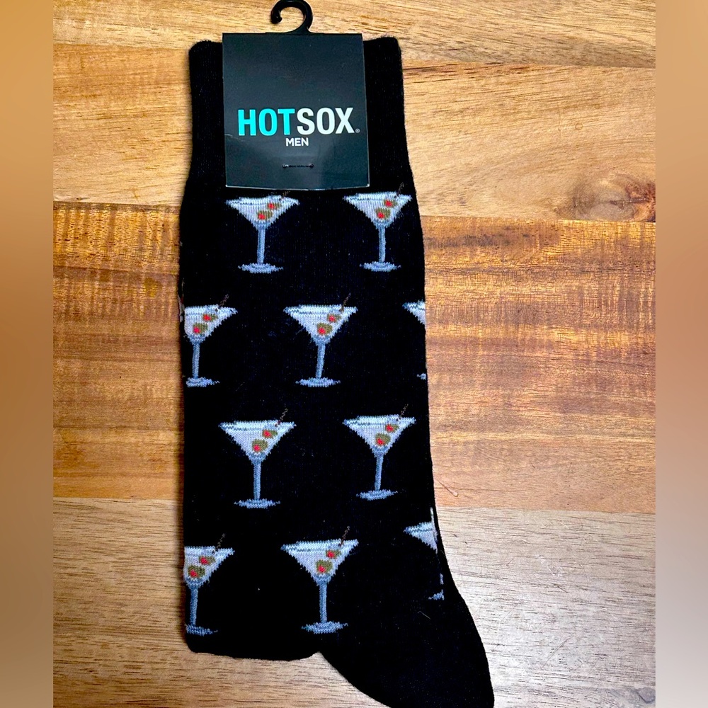 Hotsox Martini 2 olives.